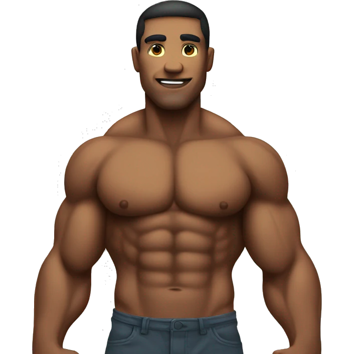 Muscular emoji