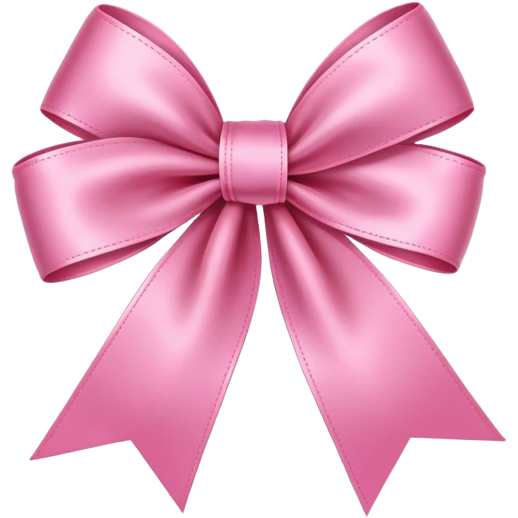 Nœud rose  emoji