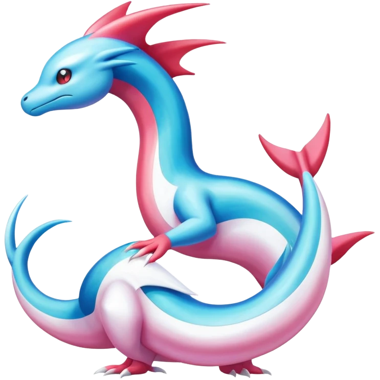 Dragonair-Latios-Milotic-Fakémon-hybrid-creature (full body)  emoji
