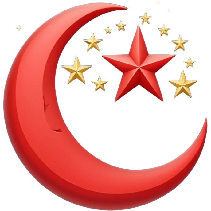 Doğu Türkistan Bayrağı emoji