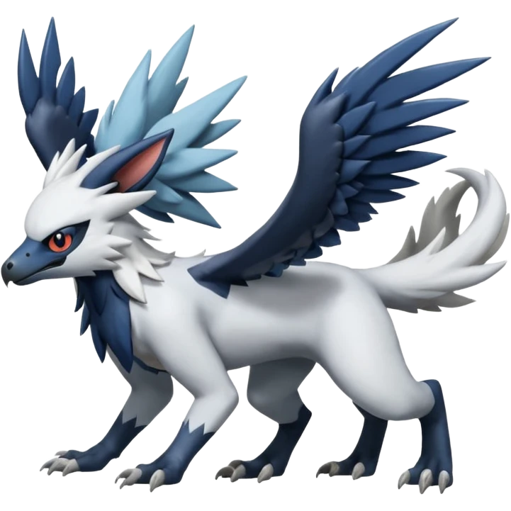 Trico-Nargacuga-Silvally-Absol-fusion emoji