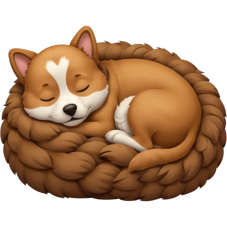 dog sleeping emoji