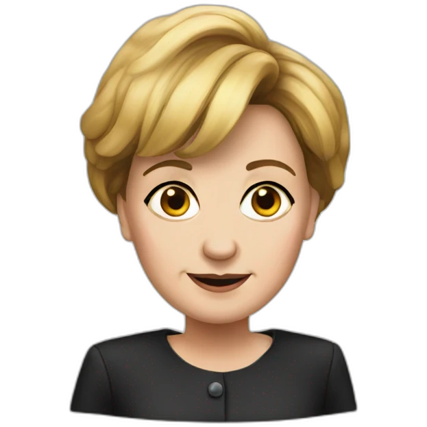 merkel potrait emoji