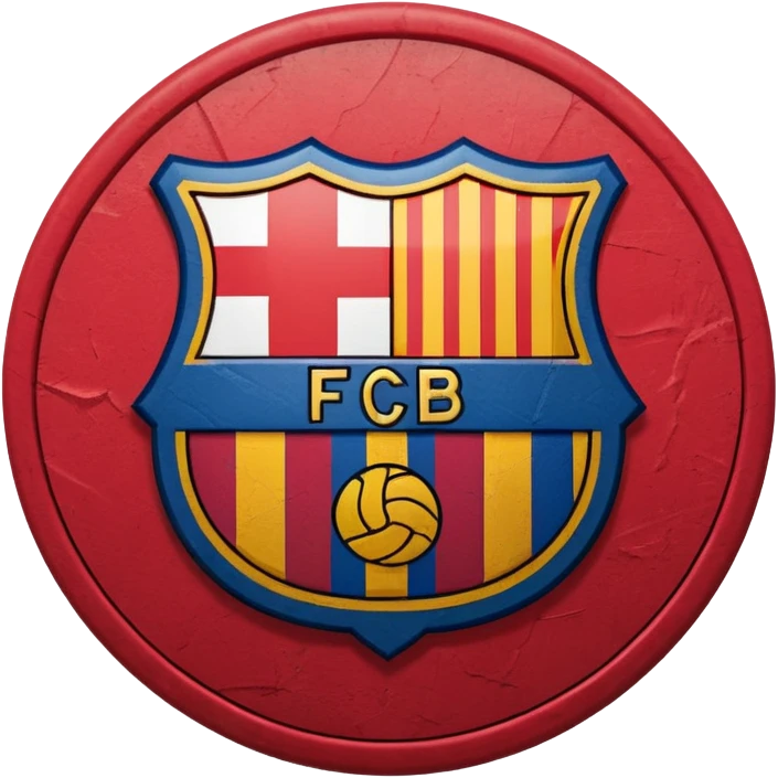 Escudo del Barcelona emoji