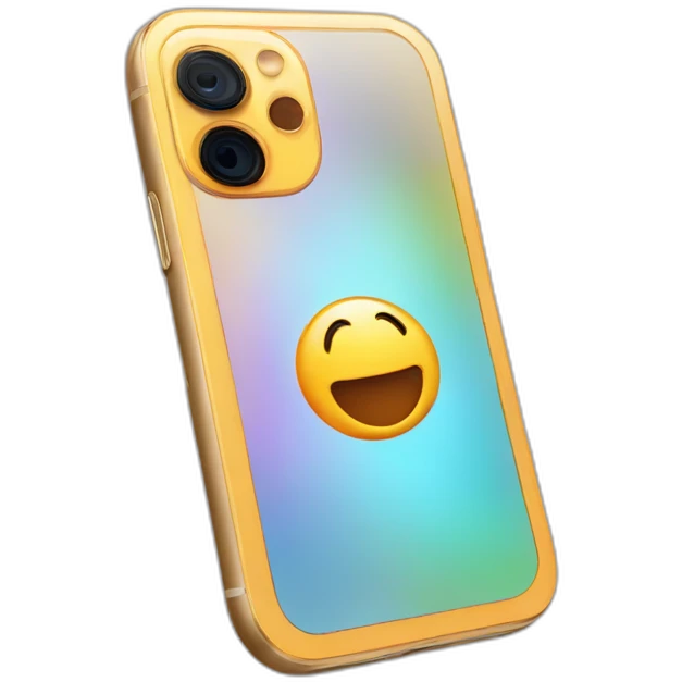 iPhone 15 pro max phone emoji