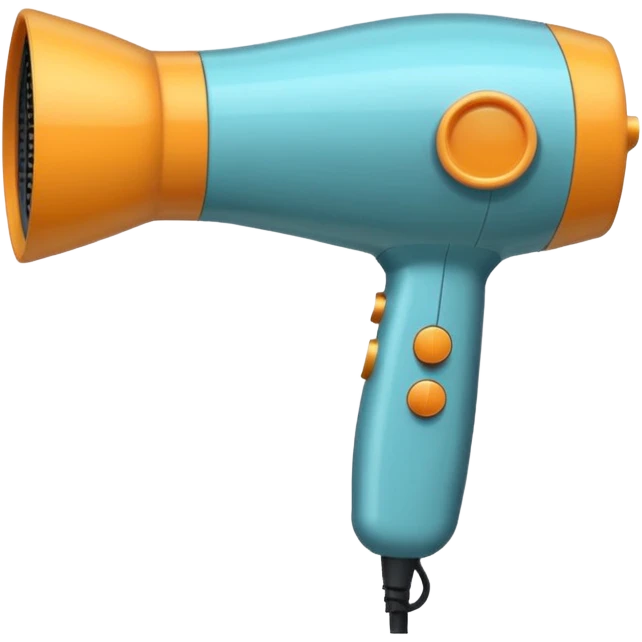 hair dryer emoji