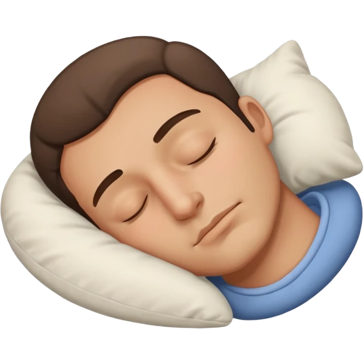 man sleep  emoji