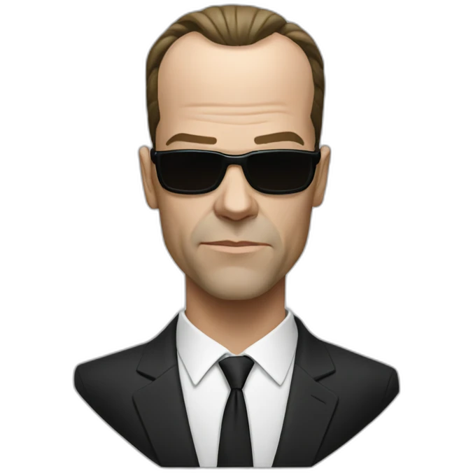 realistic agent smith emoji