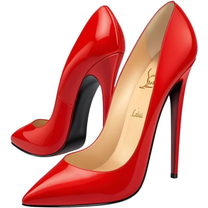 Louboutin heels emoji