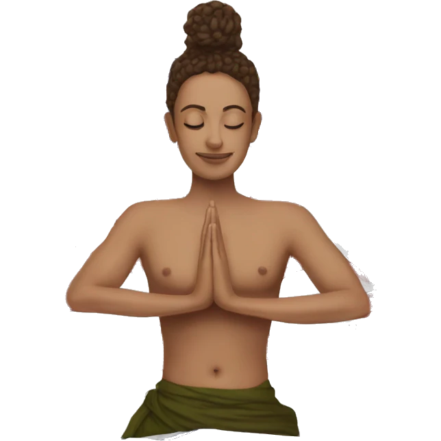 Namaste + uk flage  emoji