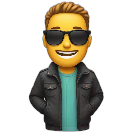 trendy smartphone emoji