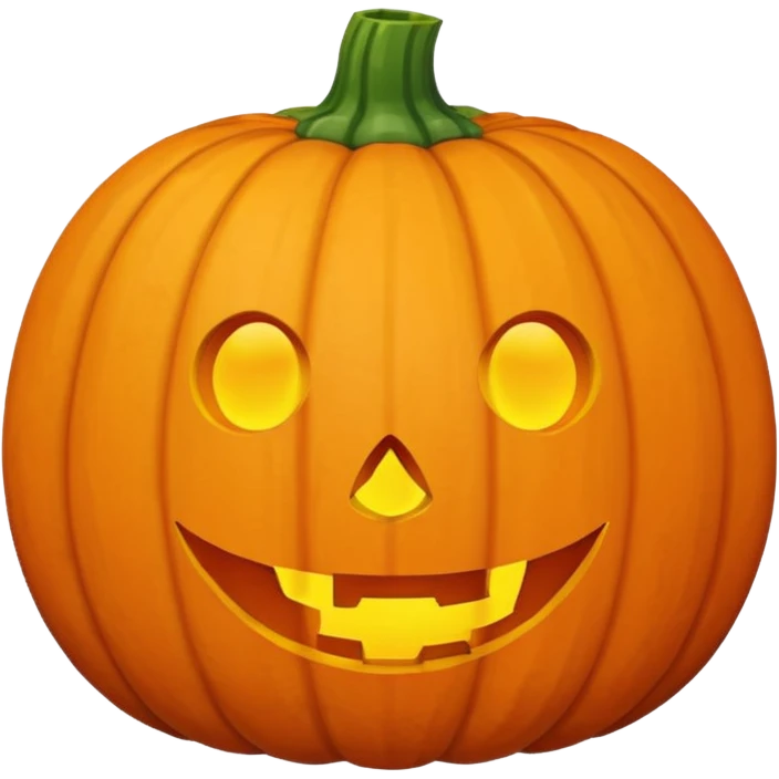 Pumpkin ball emoji