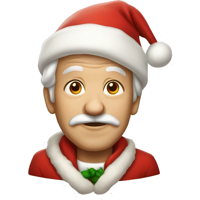 Père Noël Gross est mignon  emoji