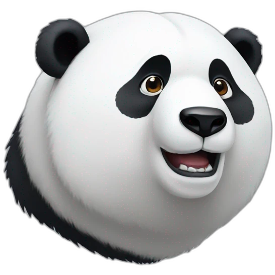 Panda polar bear emoji