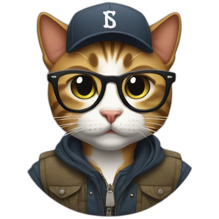 swag cat emoji