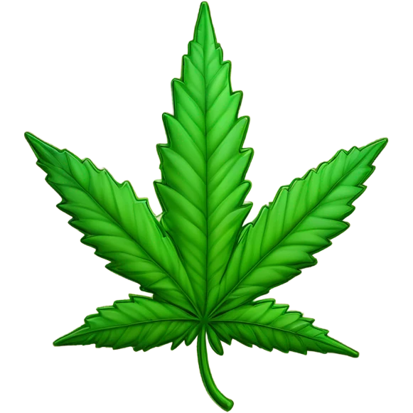 Marijuana leaf emoji