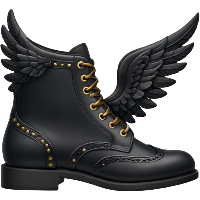 wing shoes emoji