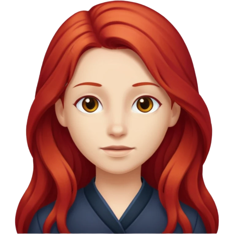 Pic à tête rouge emoji