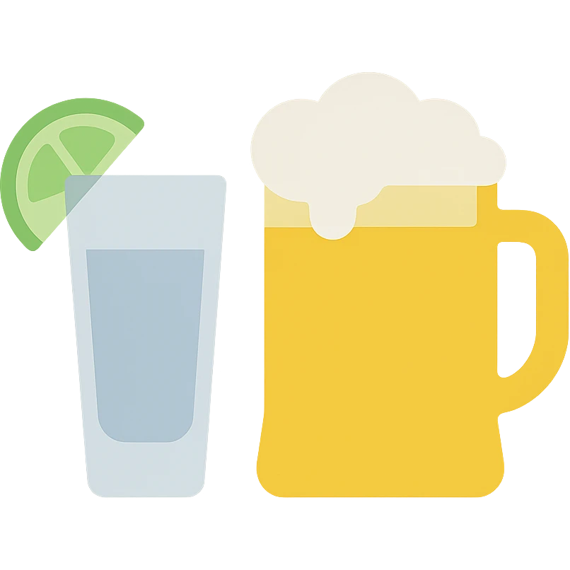 a color icon of vodka drink beer emoji