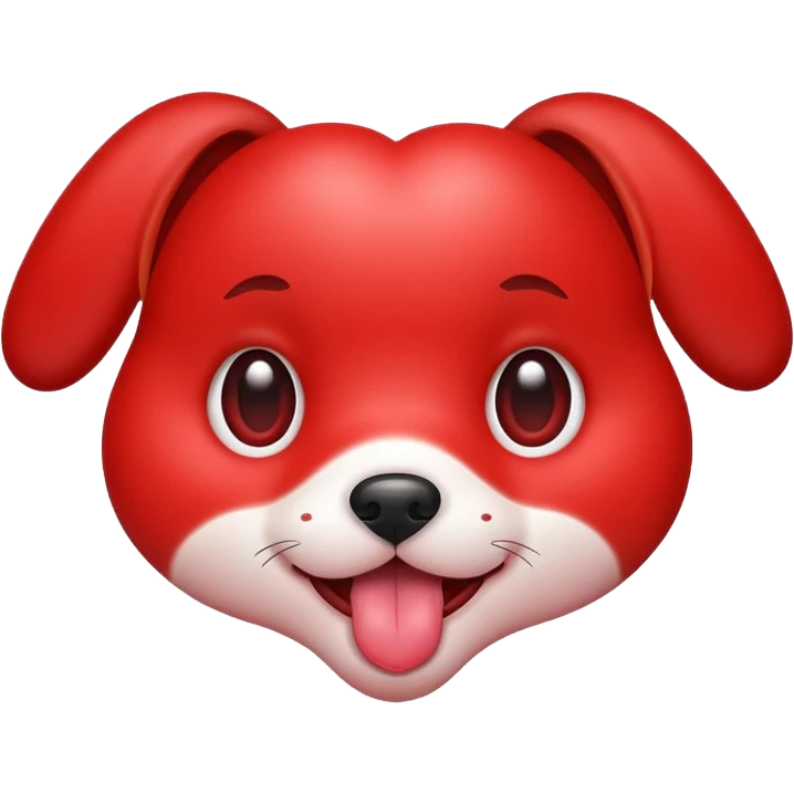 A heart with puppy eyes and a tongue sticking out￼ emoji