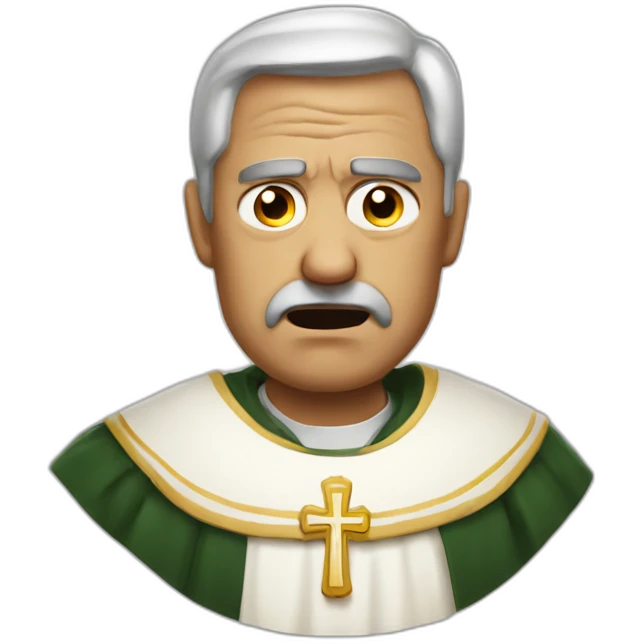 angry catholic father emoji