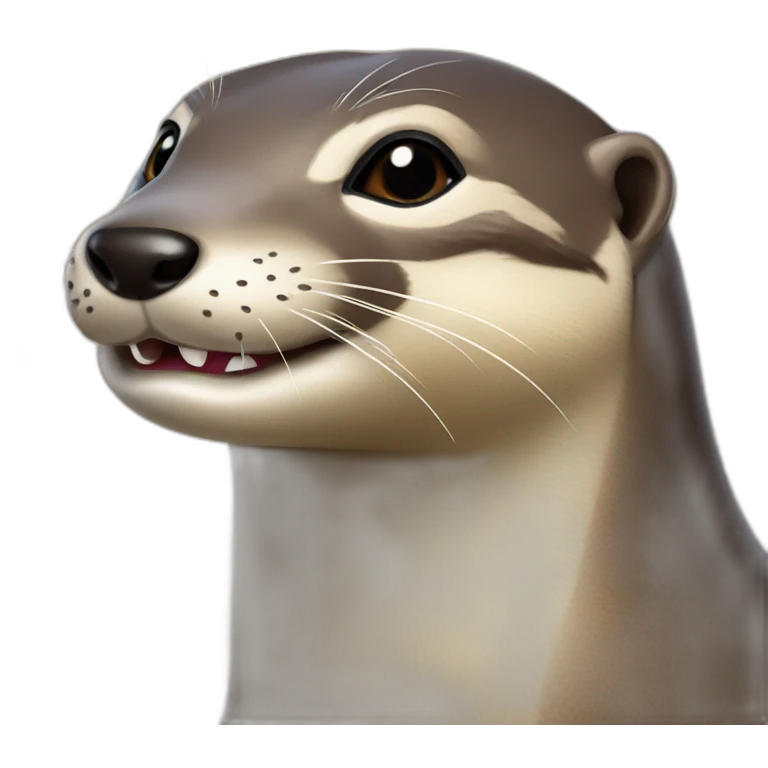 Loutre sur tortu emoji
