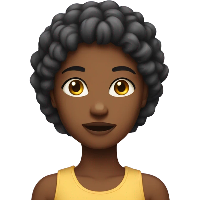 Strong girl emoji