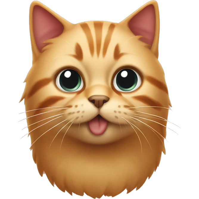 half chicken half cat emoji