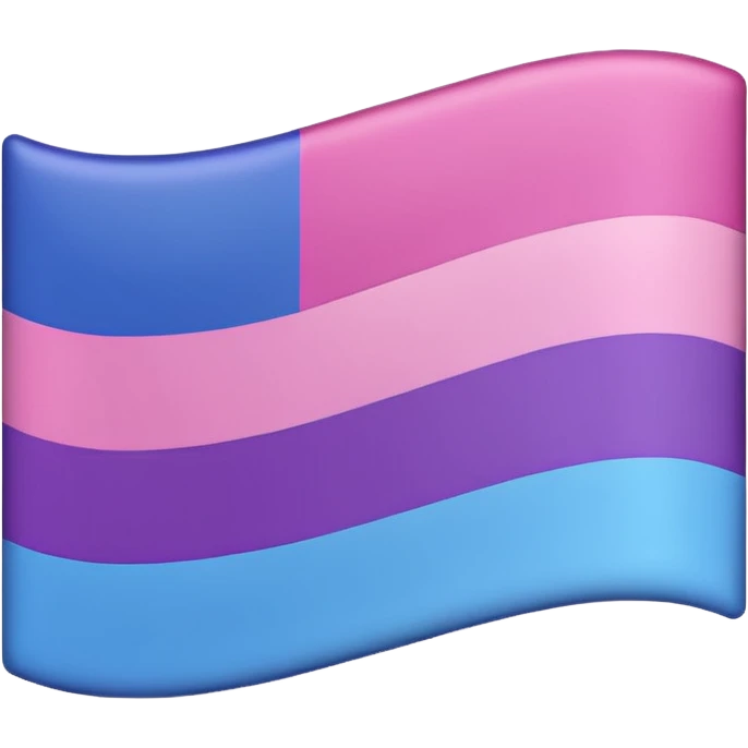 Bi flag emoji
