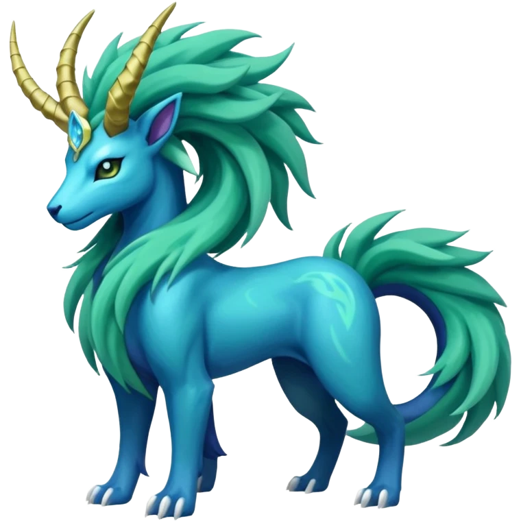 Manectric-Suicune-Virizion-Zygarde-fusion-hybrid-creature  emoji