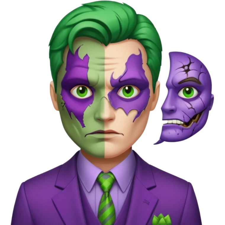 dc two face emoji