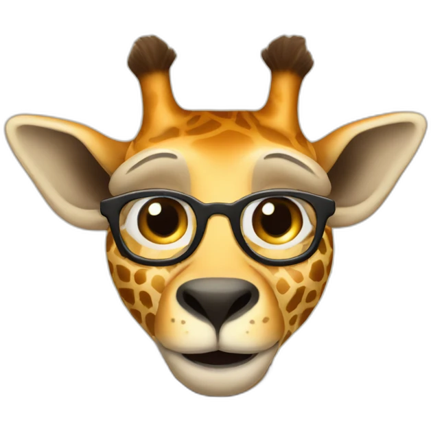 Girafe man emoji