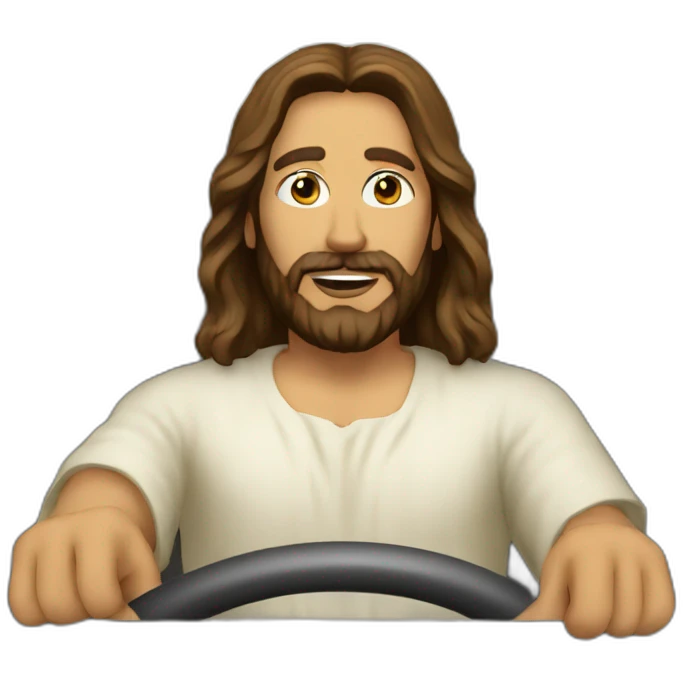 jesus take the wheel emoji