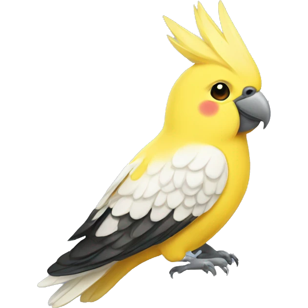 yellow cockatiel cool emoji