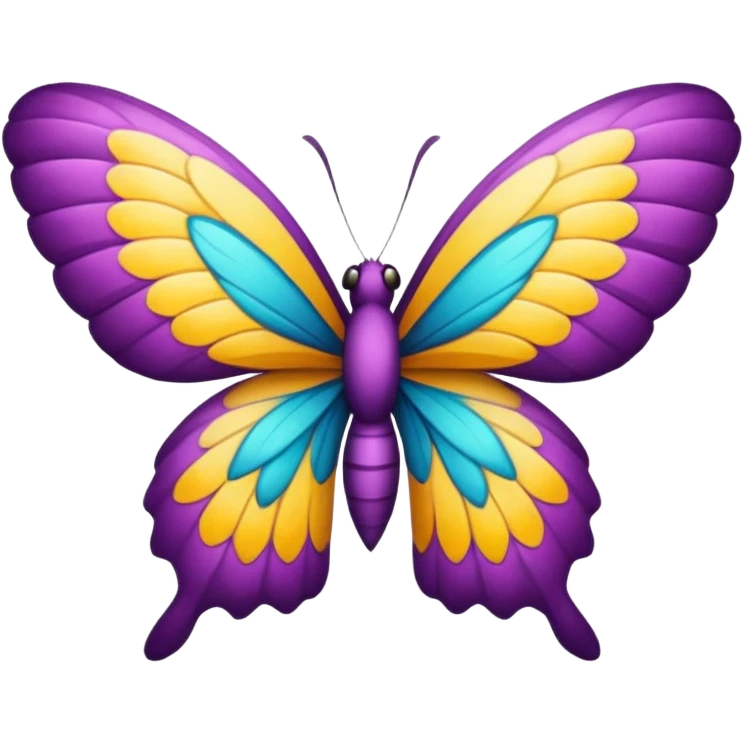 Creación de mariposa emoji