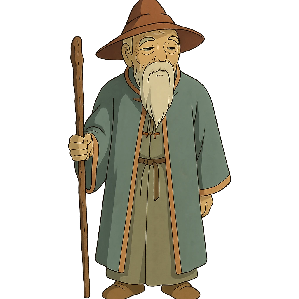 old Chinese wizard emoji