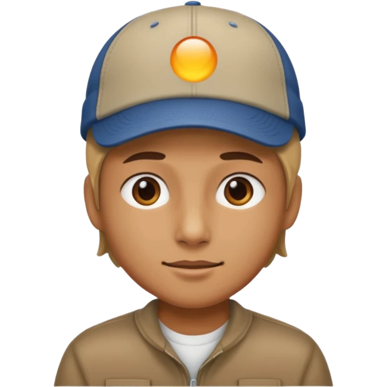 A person wearing a cap emoji