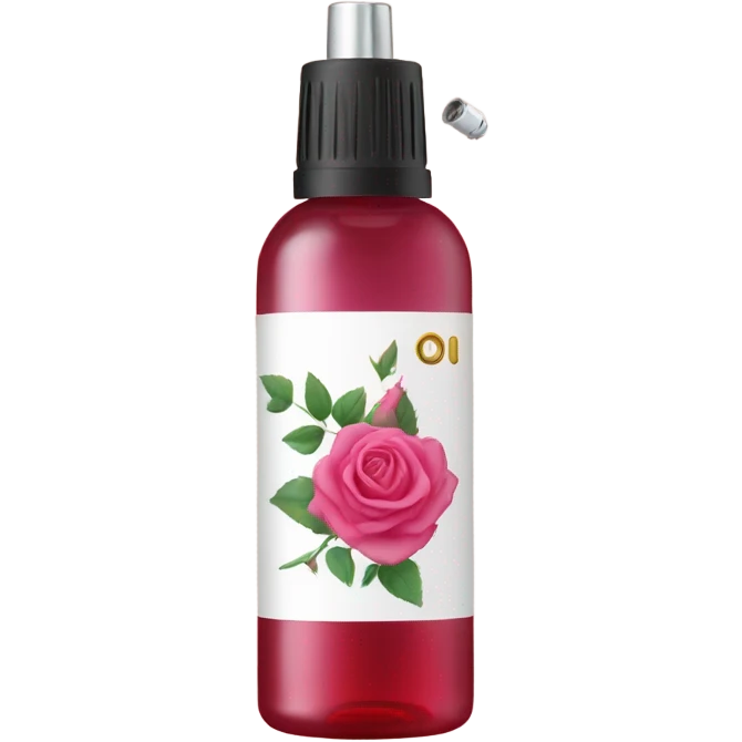 Rose oil tube emoji