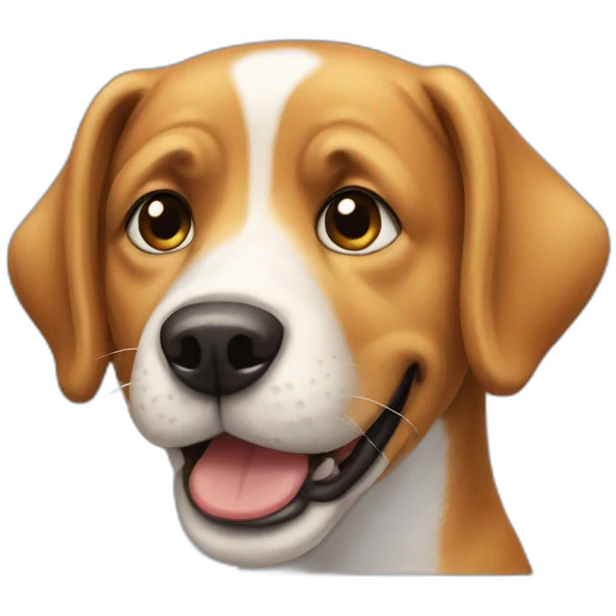 Dog-chese emoji