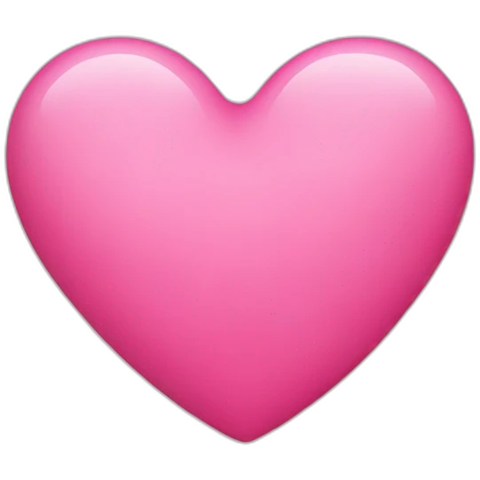 pink heart emoji