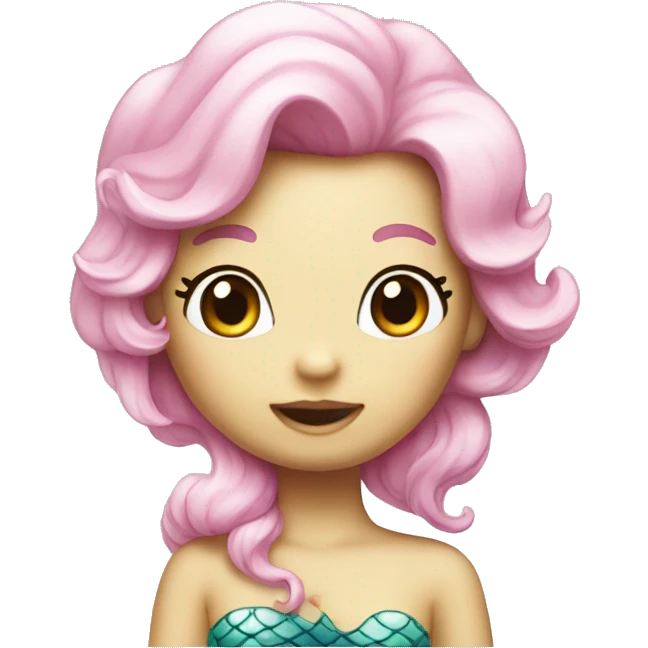 Mermaid hello kitty  emoji