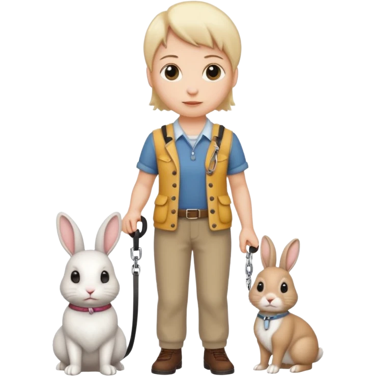 Walker + rabbit leash, Pet Walkers. emoji