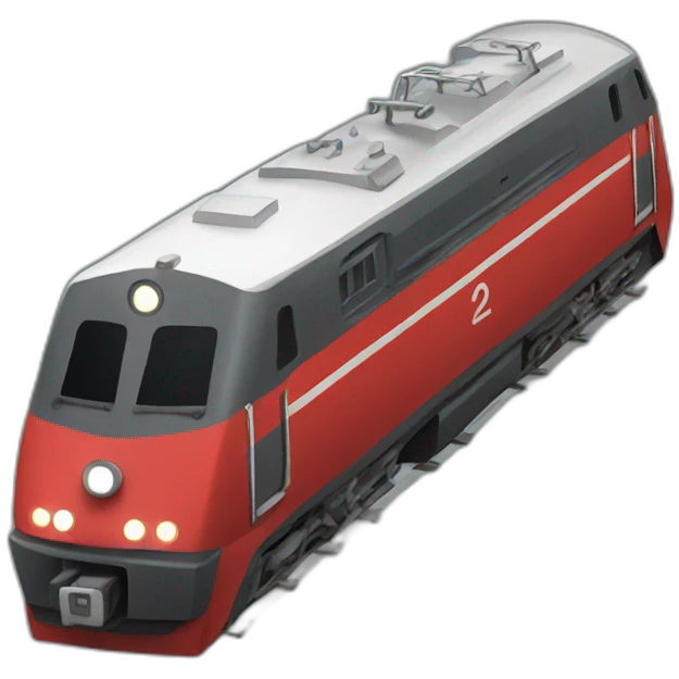 Train français  emoji
