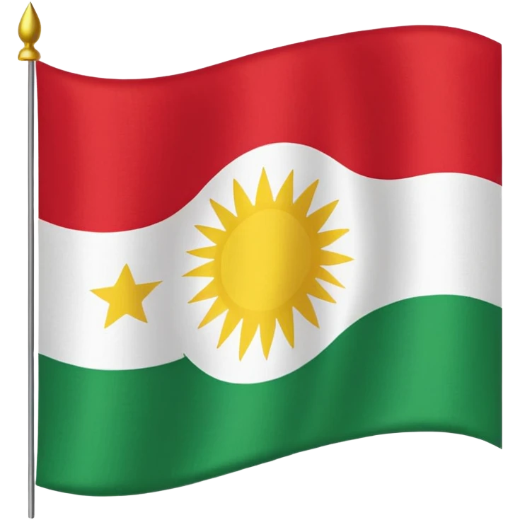 Kurdistan flag emoji