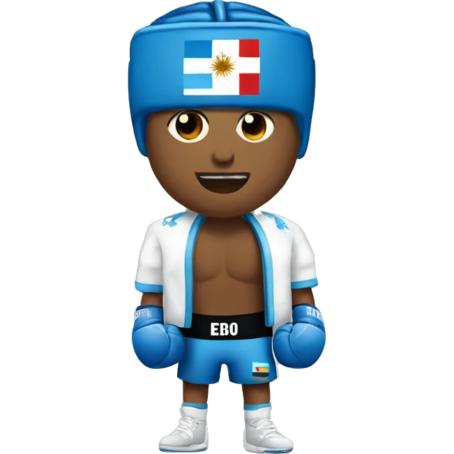 Boxeo uruguay emoji