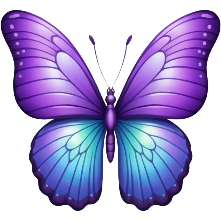 Purple wings big victoria secret  emoji
