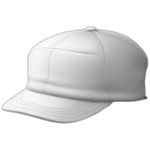 Casquette a l'envers emoji