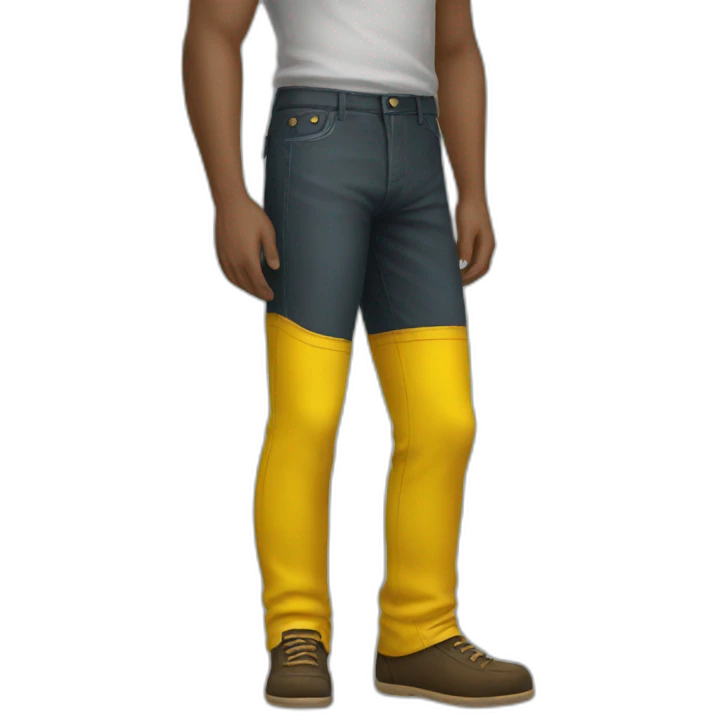 yellow pants  emoji