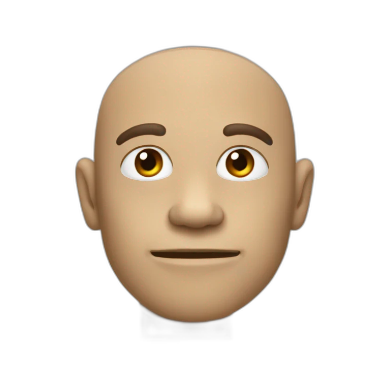 Singe sur tête emoji