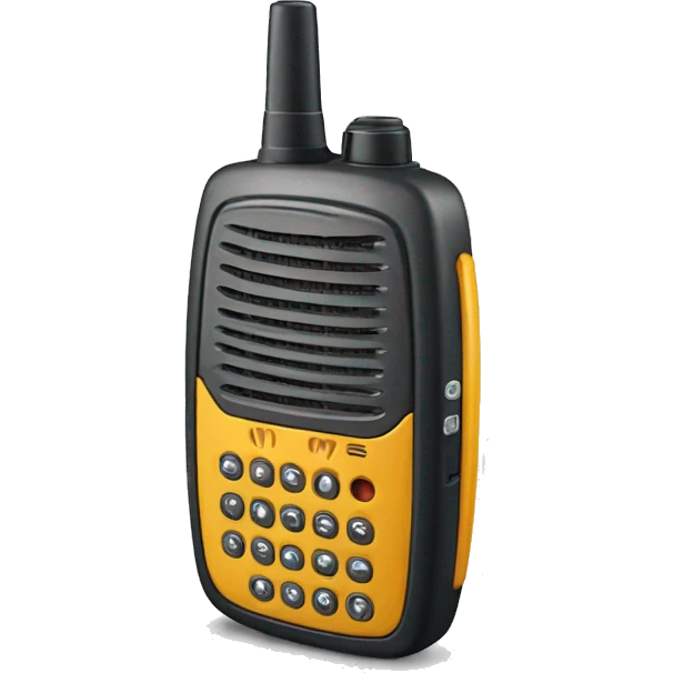 old school walkie talkie emoji